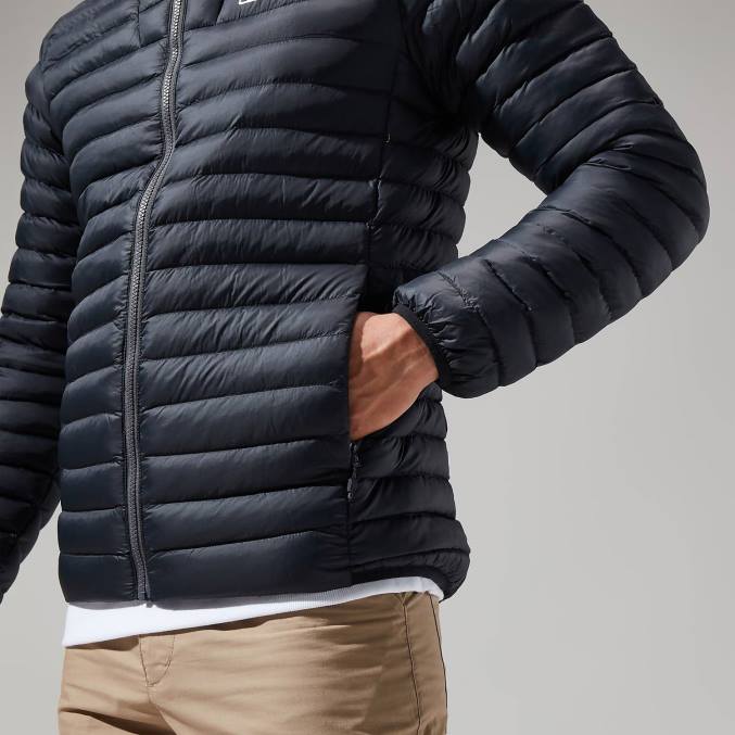 Berghaus moški vaskye jakna 6JTH55 oblačila Črna