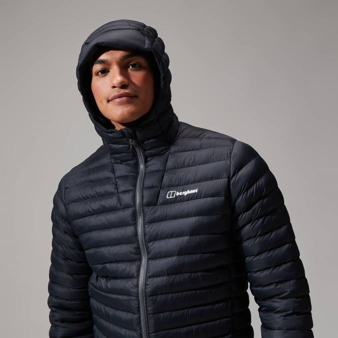 Berghaus moški vaskye jakna 6JTH55 oblačila Črna