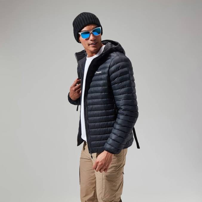 Berghaus moški vaskye jakna 6JTH55 oblačila Črna