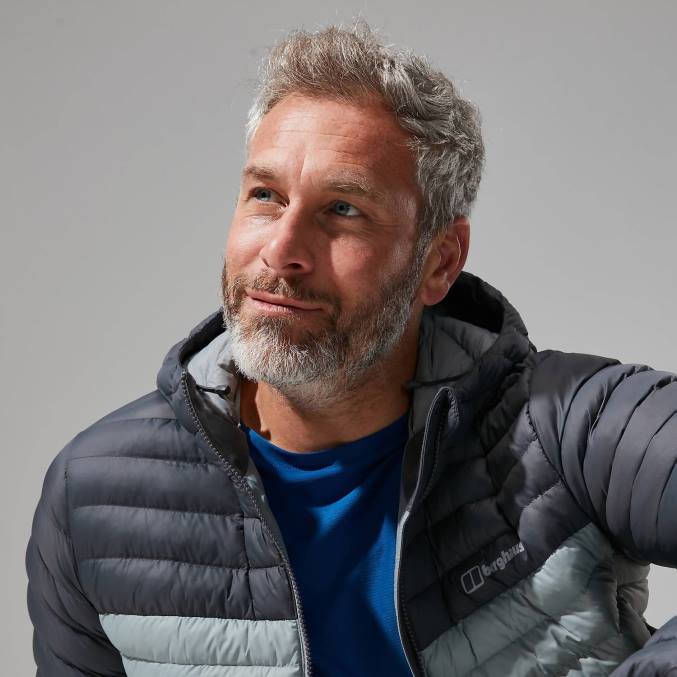 Berghaus moški vaskye jakna 6JTH56 oblačila siva