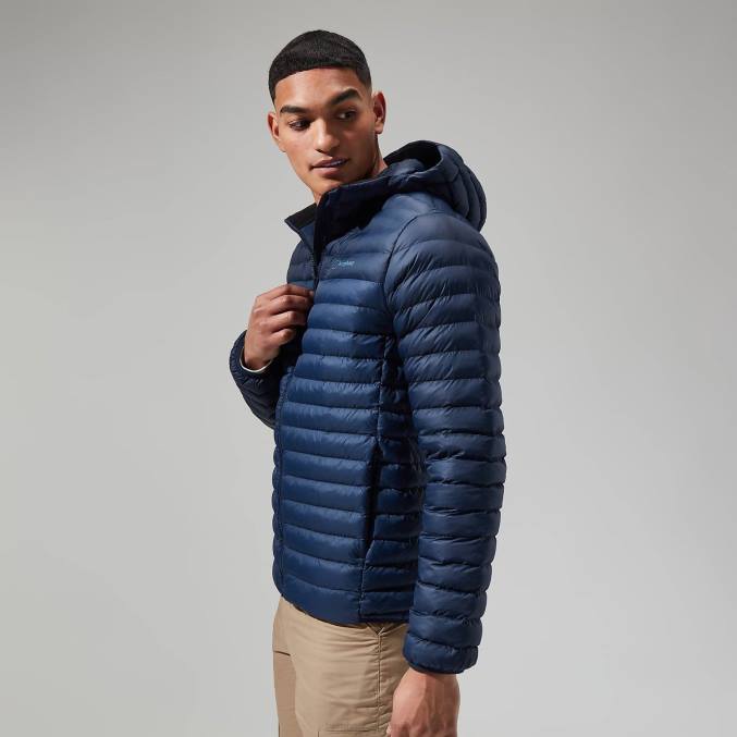 Berghaus moški vaskye jakna 6JTH57 oblačila temno modra