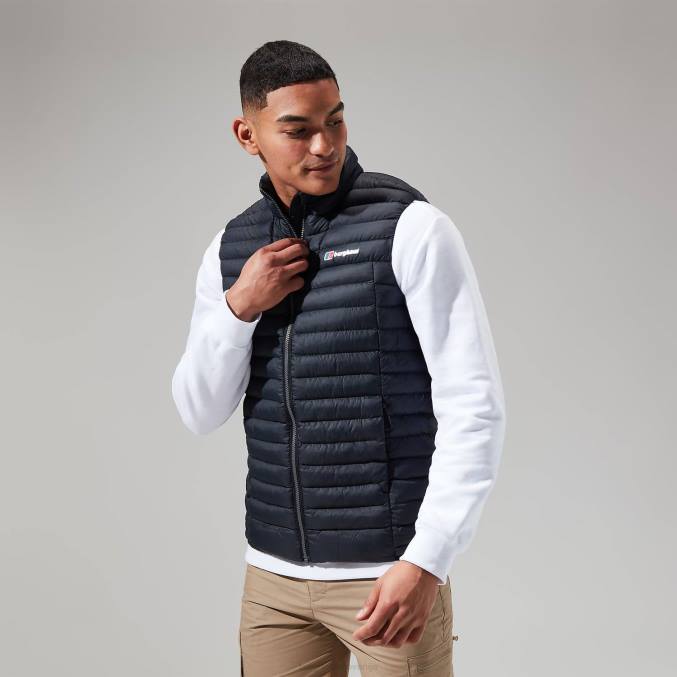 Berghaus moški vaskye telovnik 6JTH78 oblačila Črna