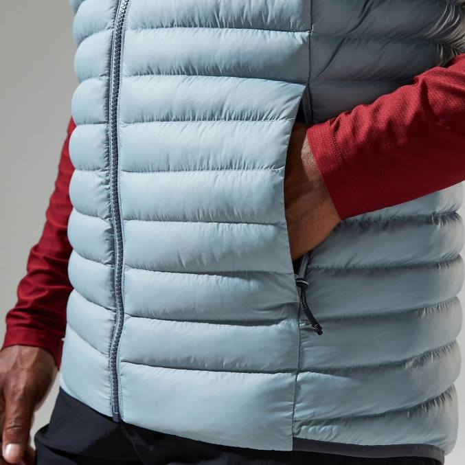 Berghaus moški vaskye telovnik 6JTH79 oblačila siva