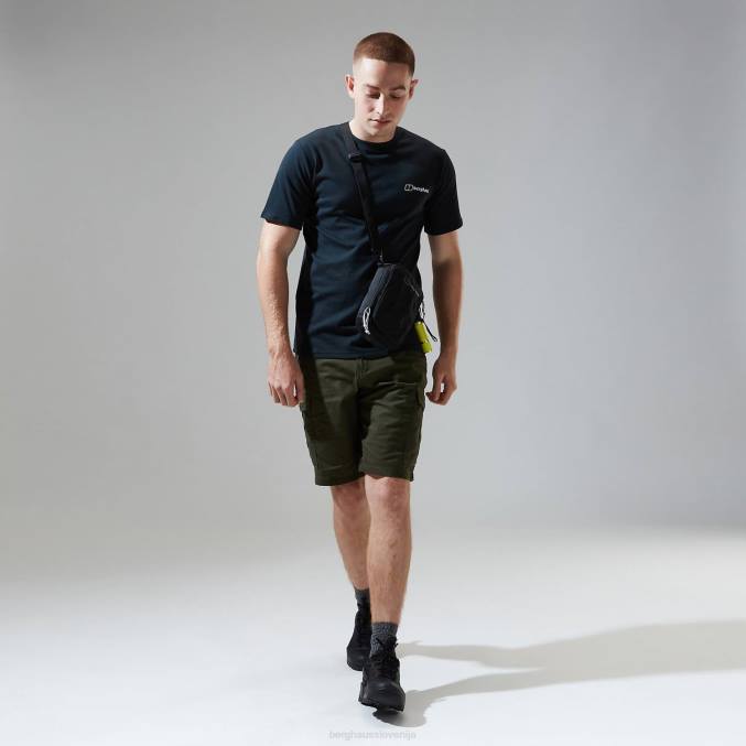 Berghaus moški majica s kratkimi rokavi buttermere 6JTH200 oblačila Črna