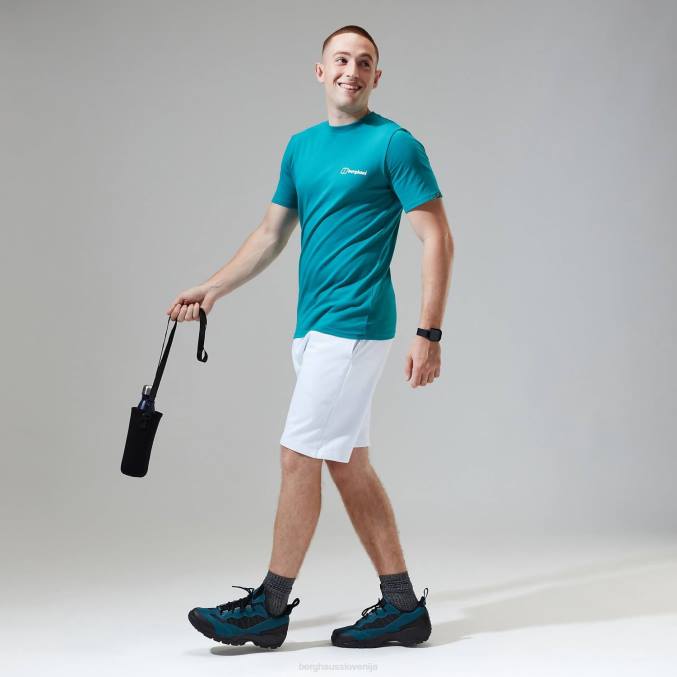 Berghaus moški majica s kratkimi rokavi buttermere 6JTH201 oblačila temno turkizna