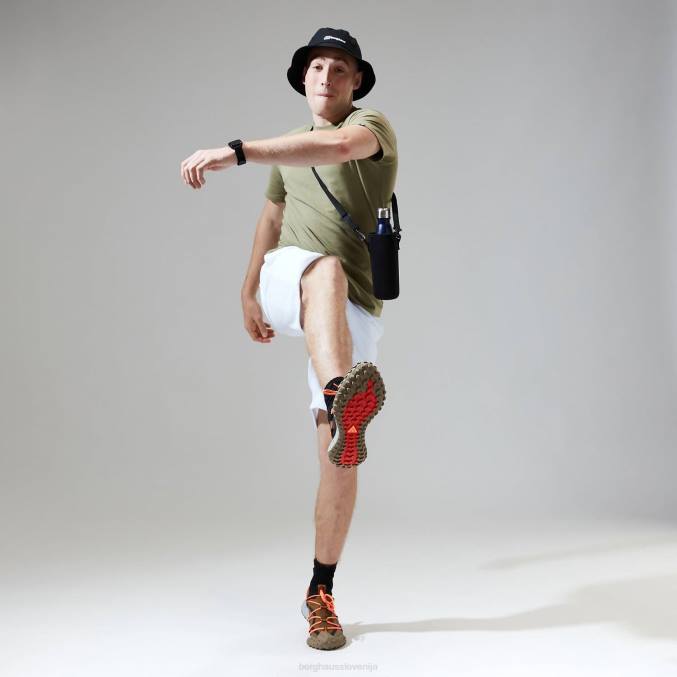 Berghaus moški majica s kratkimi rokavi dolomites mtn 6JTH204 oblačila svetlo zelena