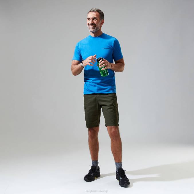 Berghaus moški majica s kratkimi rokavi francoski Pireneji 6JTH195 oblačila modra