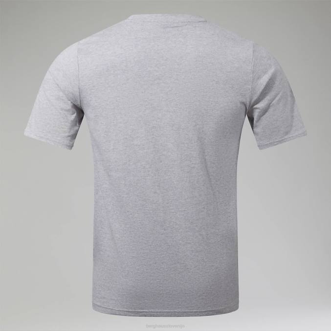 Berghaus moški pohodniška majica s kratkimi rokavi 6JTH180 oblačila temno siva