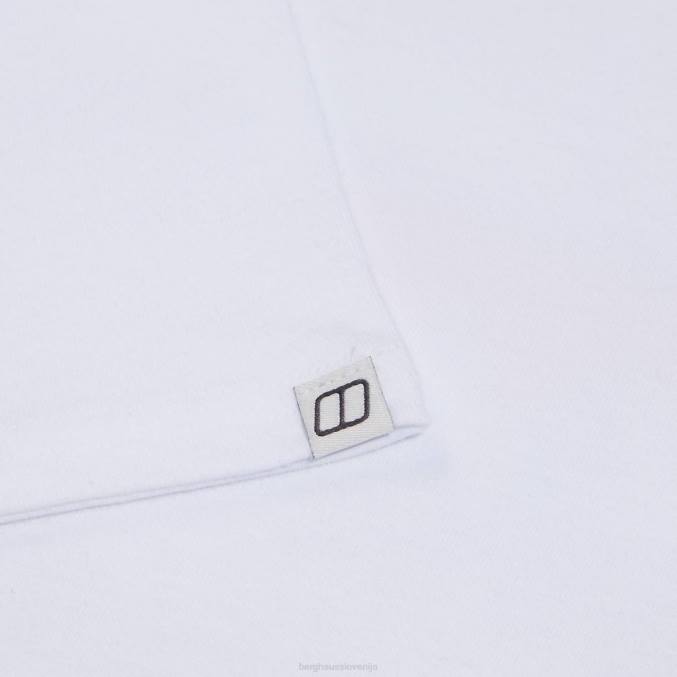 Berghaus moški siva majica s kratkimi rokavi s šiltom 6JTH198 oblačila bela