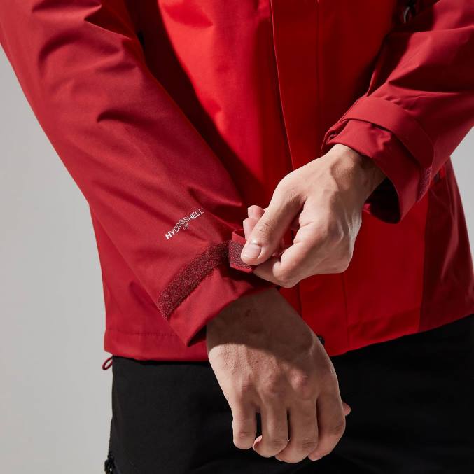 Berghaus moški arran jakna 6JTH15 oblačila rdeča/temno rdeča