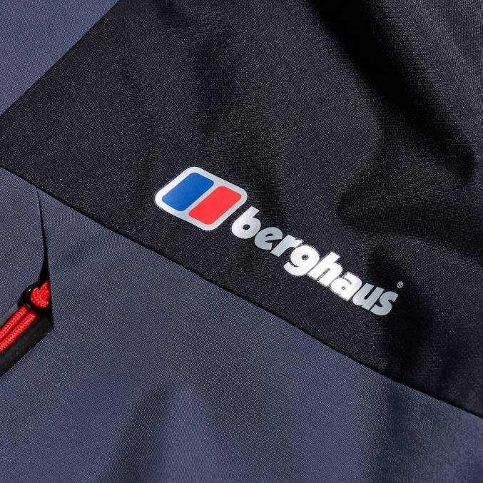 Berghaus moški arran jakna 6JTH16 oblačila temno siva/črna
