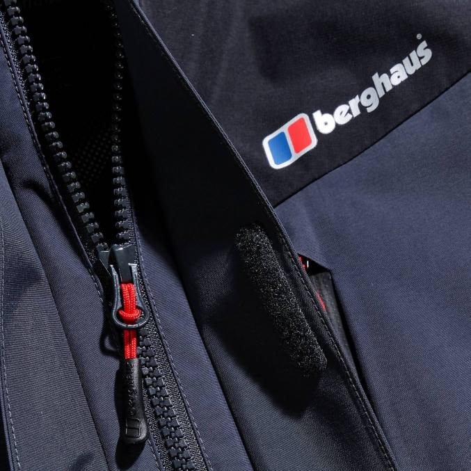 Berghaus moški arran jakna 6JTH16 oblačila temno siva/črna