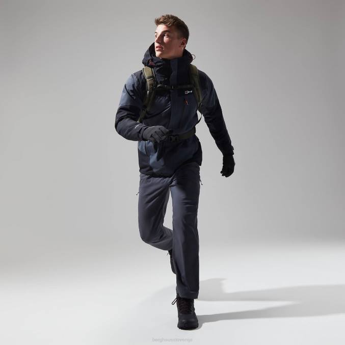Berghaus moški arran jakna 6JTH16 oblačila temno siva/črna