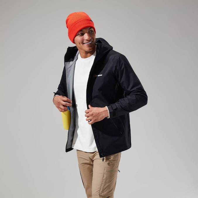 Berghaus moški deluge pro 2.0 jakna 6JTH1 oblačila Črna