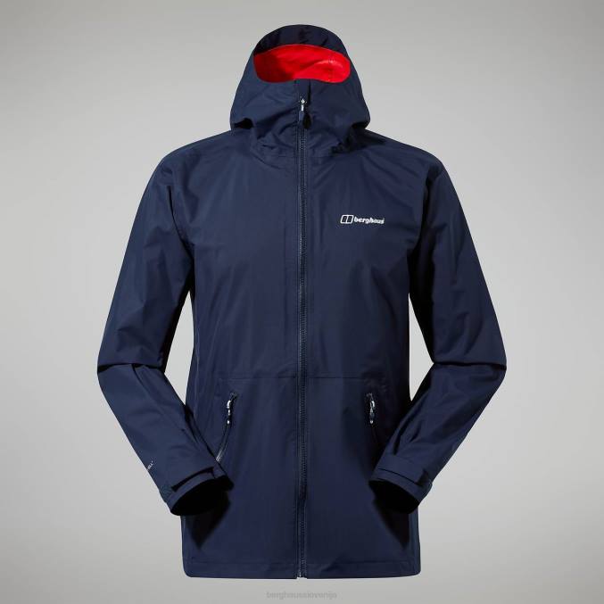 Berghaus moški deluge pro 2.0 jakna 6JTH2 oblačila temno modra