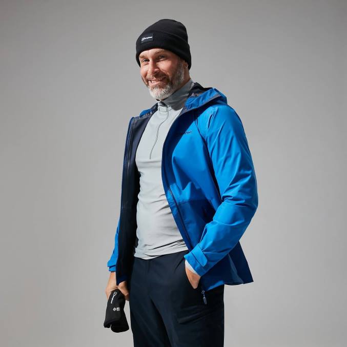 Berghaus moški deluge pro 2.0 jakna 6JTH3 oblačila modra