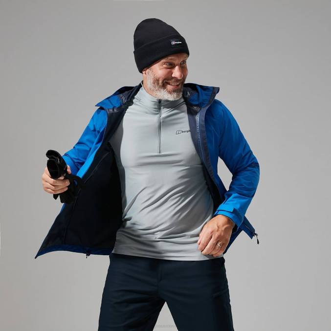 Berghaus moški deluge pro 2.0 jakna 6JTH3 oblačila modra