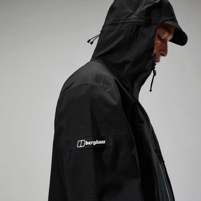 Berghaus moški gosforth jakna 6JTH40 oblačila jet črna