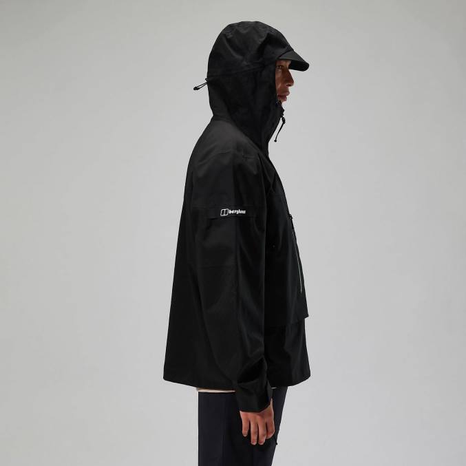 Berghaus moški gosforth jakna 6JTH40 oblačila jet črna