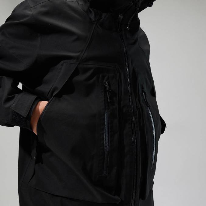 Berghaus moški gosforth jakna 6JTH40 oblačila jet črna