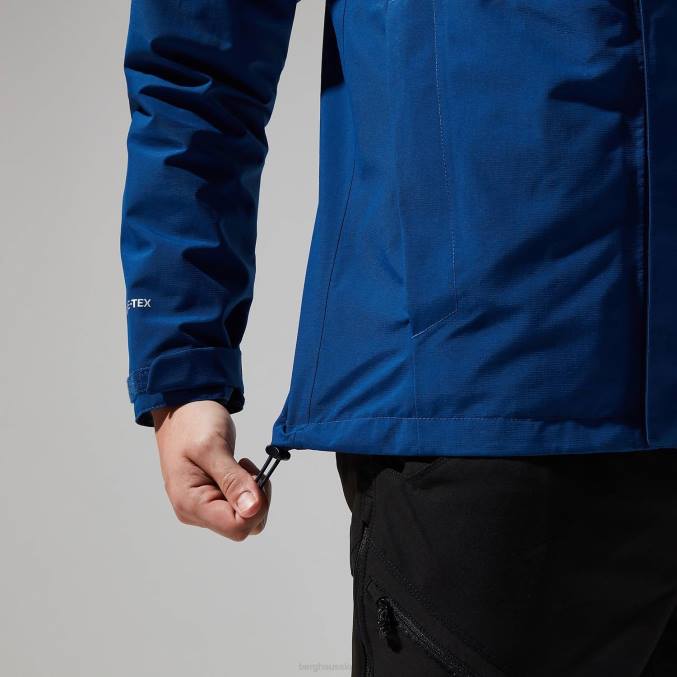 Berghaus moški interaktivna jakna hillwalker 6JTH30 oblačila modra/temno modra