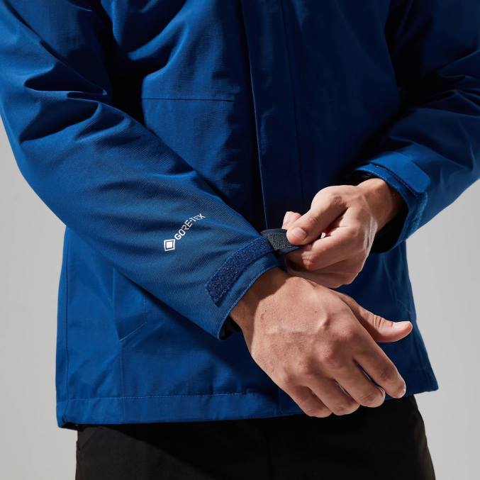 Berghaus moški interaktivna jakna hillwalker 6JTH30 oblačila modra/temno modra