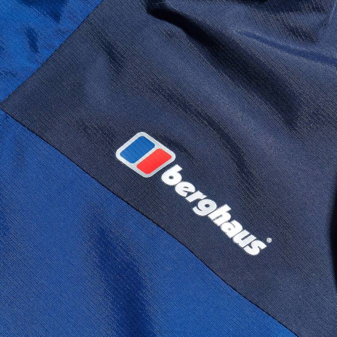 Berghaus moški interaktivna jakna hillwalker 6JTH30 oblačila modra/temno modra
