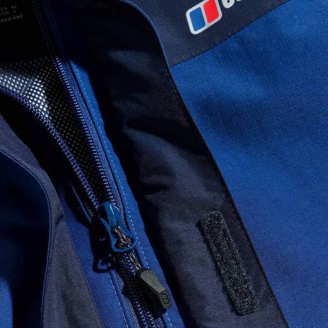 Berghaus moški interaktivna jakna hillwalker 6JTH30 oblačila modra/temno modra