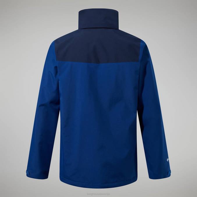 Berghaus moški interaktivna jakna hillwalker 6JTH30 oblačila modra/temno modra