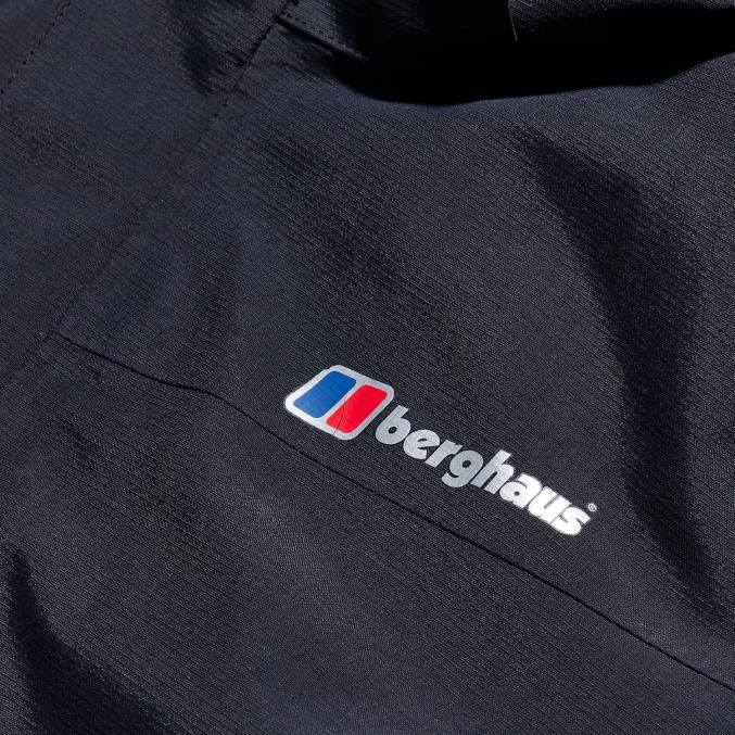 Berghaus moški interaktivna jakna hillwalker 6JTH31 oblačila Črna