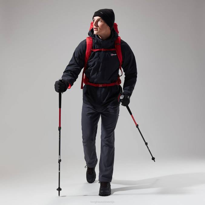 Berghaus moški interaktivna jakna hillwalker 6JTH31 oblačila Črna