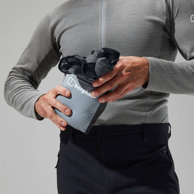 Berghaus moški jakna mtn guide hyper alpha 6JTH48 oblačila siva/črna