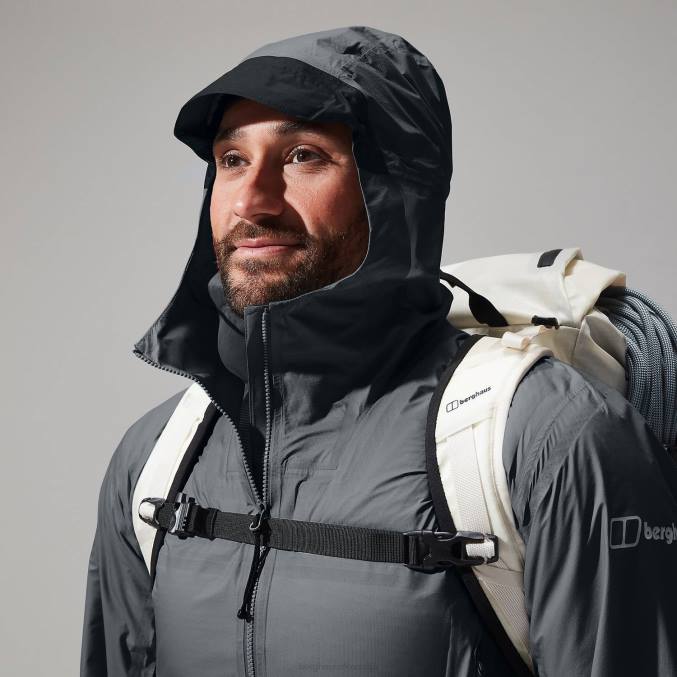 Berghaus moški jakna mtn guide hyper alpha 6JTH48 oblačila siva/črna