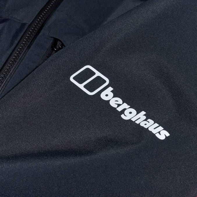 Berghaus moški jakna mtn seeker gtx 6JTH33 oblačila jet black/goji jagode