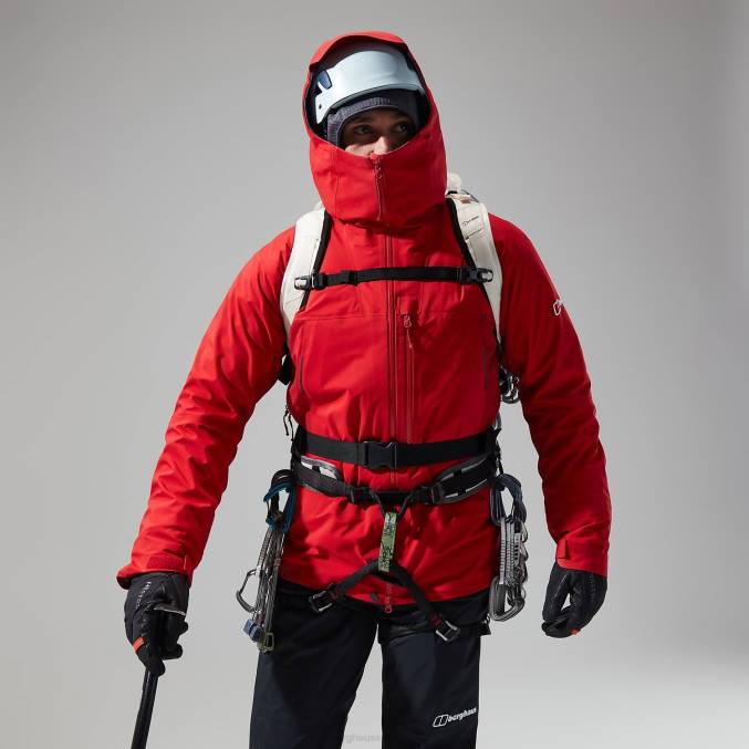 Berghaus moški jakna mtn seeker gtx 6JTH34 oblačila goji jagode/visoka rdeča