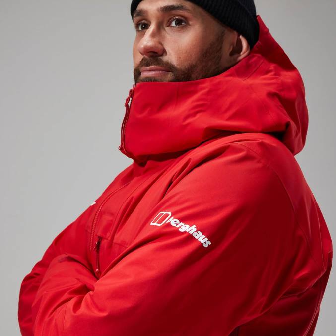 Berghaus moški jakna mtn seeker gtx 6JTH34 oblačila goji jagode/visoka rdeča