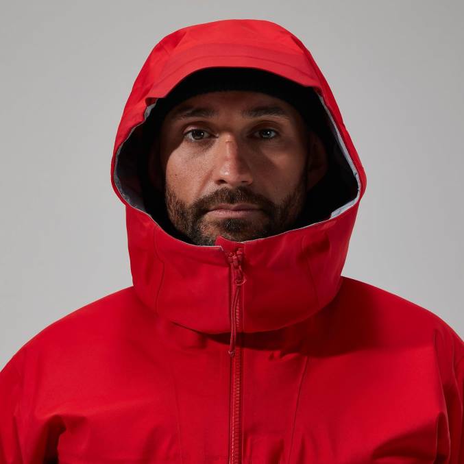 Berghaus moški jakna mtn seeker gtx 6JTH34 oblačila goji jagode/visoka rdeča