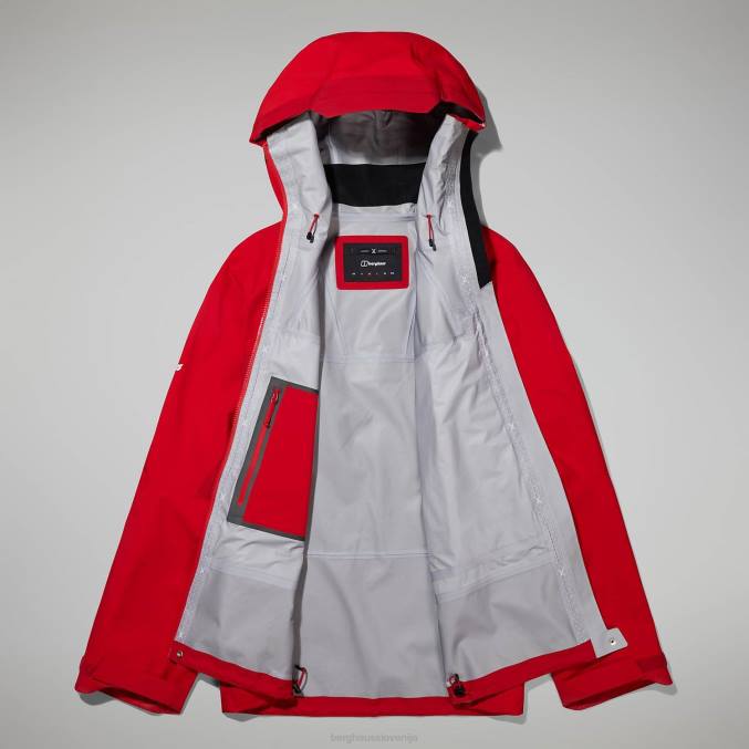 Berghaus moški jakna mtn seeker gtx 6JTH34 oblačila goji jagode/visoka rdeča