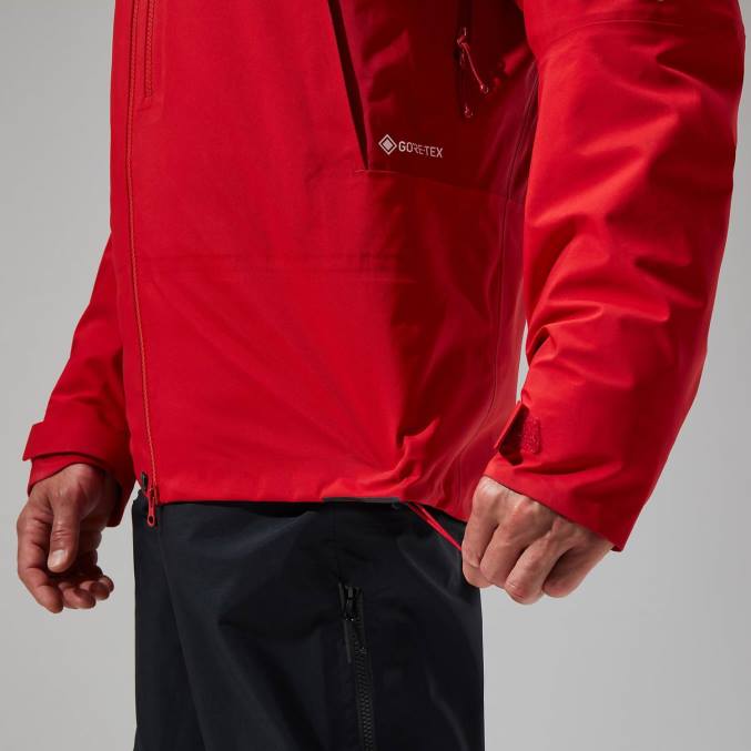 Berghaus moški jakna mtn seeker gtx 6JTH34 oblačila goji jagode/visoka rdeča