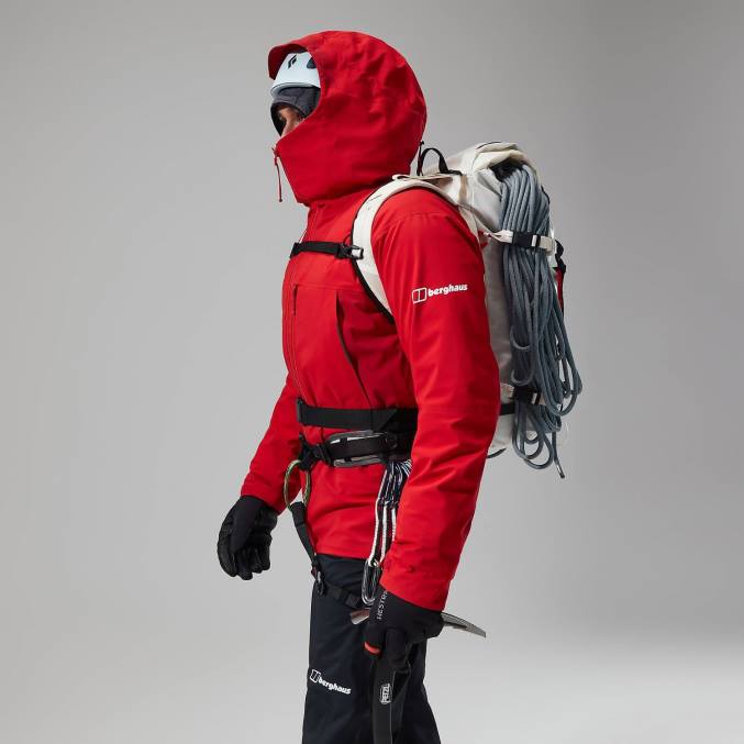 Berghaus moški jakna mtn seeker gtx 6JTH34 oblačila goji jagode/visoka rdeča