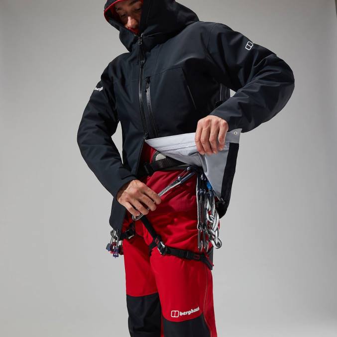 Berghaus moški jakna mtn seeker gtx 6JTH35 oblačila jet črna