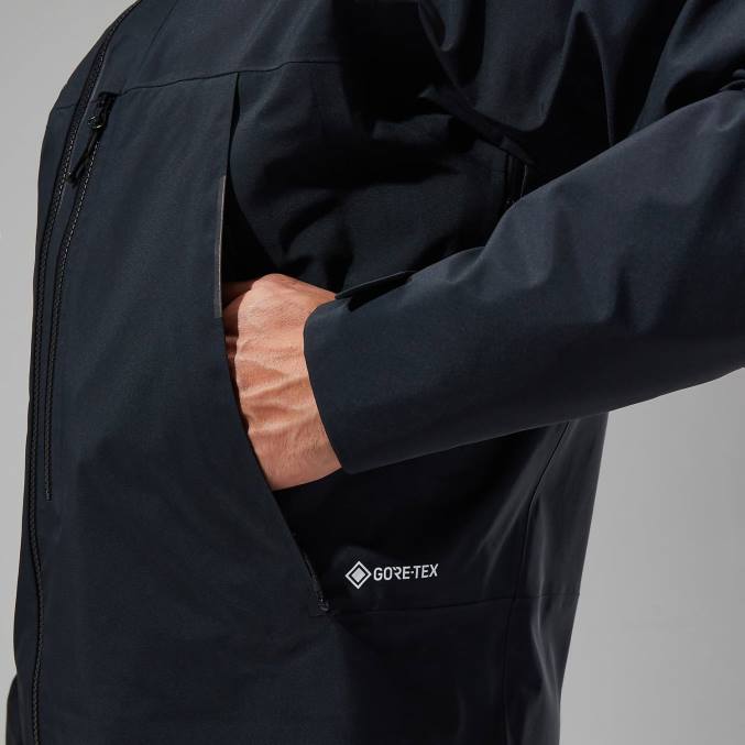 Berghaus moški jakna mtn seeker gtx 6JTH35 oblačila jet črna