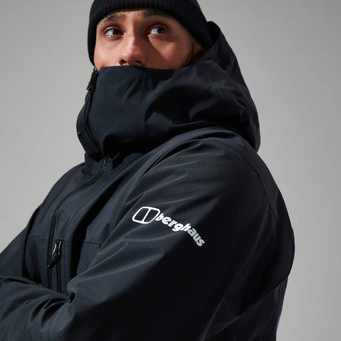Berghaus moški jakna mtn seeker gtx 6JTH35 oblačila jet črna