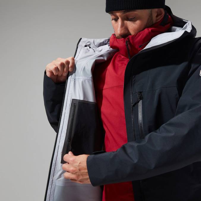 Berghaus moški jakna mtn seeker gtx 6JTH35 oblačila jet črna