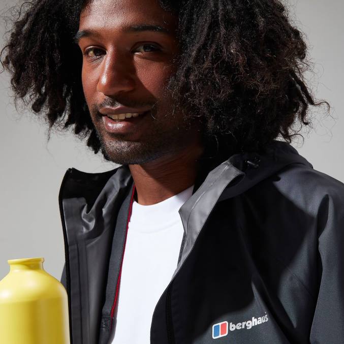 Berghaus moški jakna paclite 2.0 6JTH5 oblačila temno siva