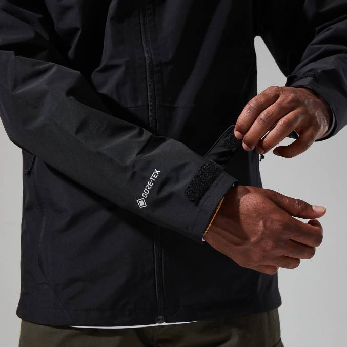 Berghaus moški jakna paclite 2.0 6JTH6 oblačila Črna