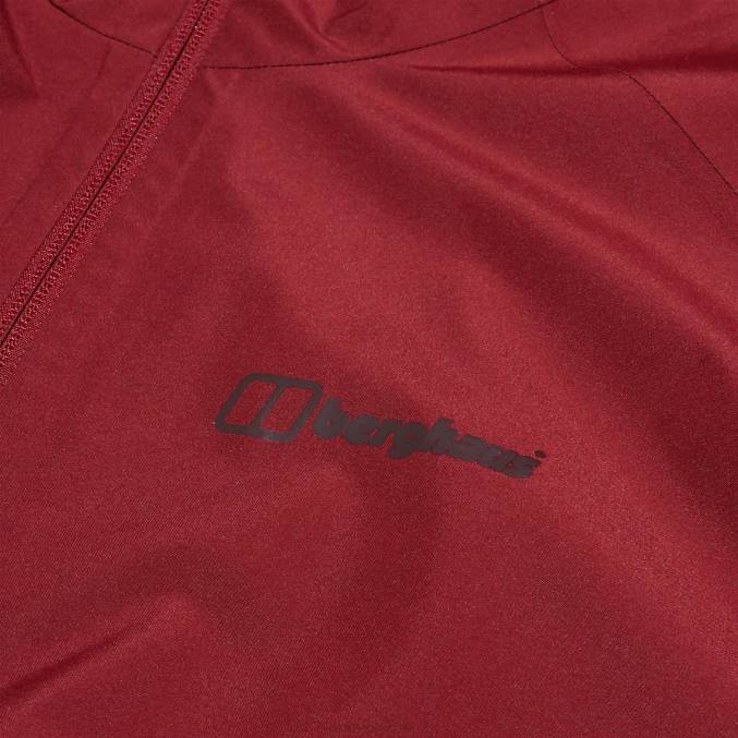 Berghaus moški jakna paclite 2.0 6JTH7 oblačila temno rdeča
