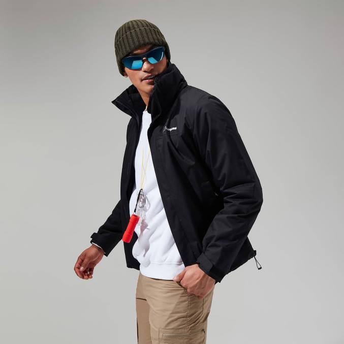 Berghaus moški jakna rg alpha 2.0 gemini 3v1 6JTH8 oblačila Črna