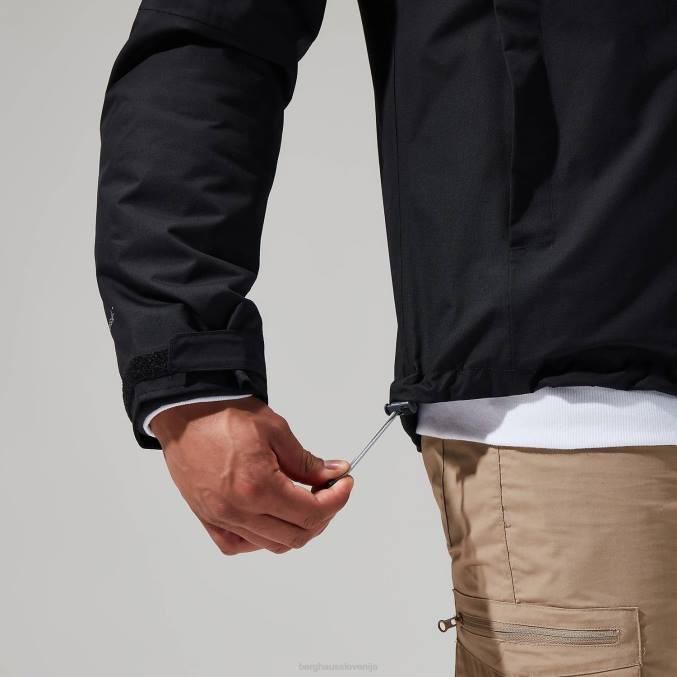 Berghaus moški jakna rg alpha 2.0 gemini 3v1 6JTH8 oblačila Črna