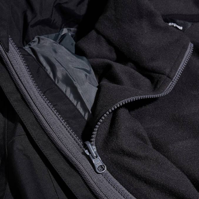 Berghaus moški jakna rg alpha 2.0 gemini 3v1 6JTH8 oblačila Črna